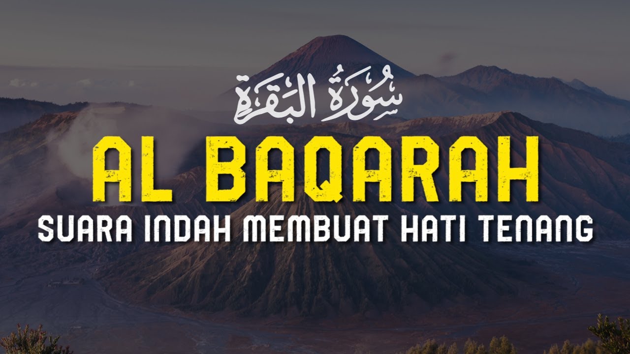 Surah Al Baqarah Dengan Suara Indah Membuat Hati Tenang