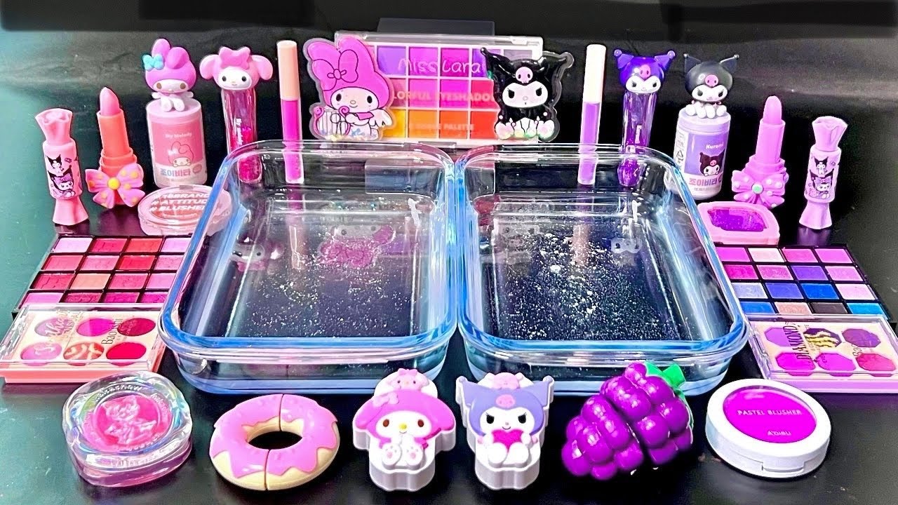 [ASMR] My BEST TwoColors Slime Videos Collection 1Hour. Most Satisfying Slime 투컬러 슬라임 베스트 모음집 (900)