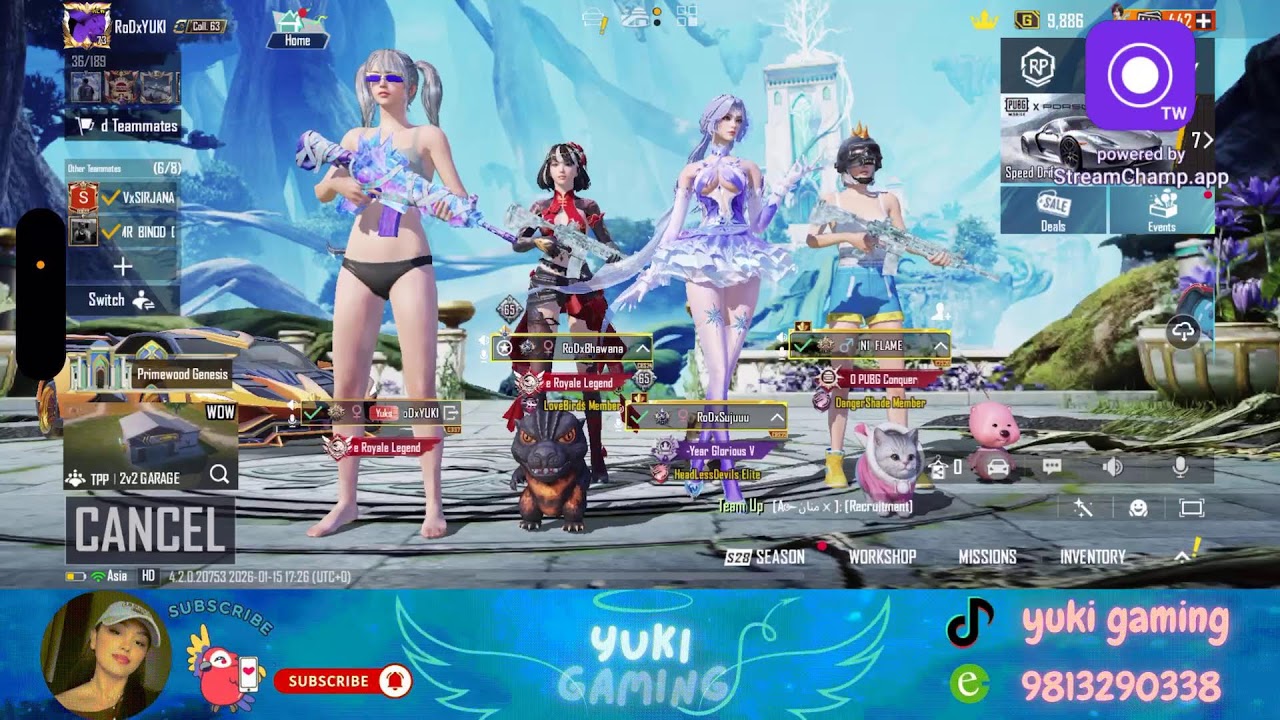 Yuki gaming 🫀 Live Stream