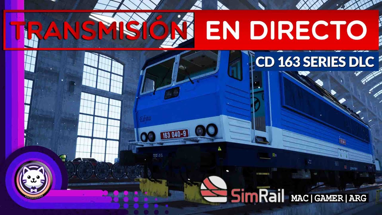 T6-DIRECTO#183 | CD 163 Series [DLC] SimRail | GamePlay Español