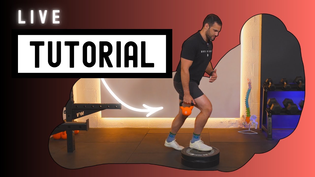 Step Up Exercise Tutorial For Low Back Pain Recovery