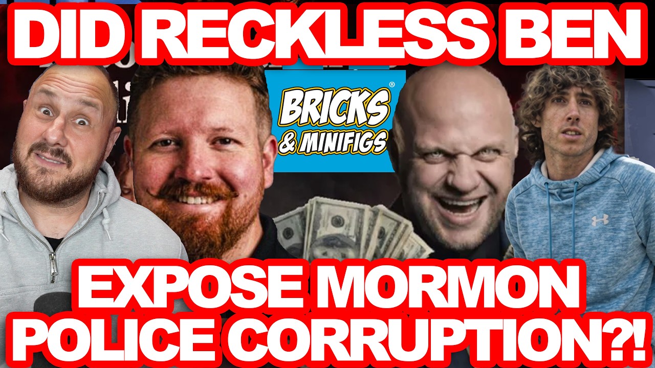 Reckless Ben разоблачает МАСШТАБНУЮ коррупцию в мормонской полиции из-за видео про... LEGO?!