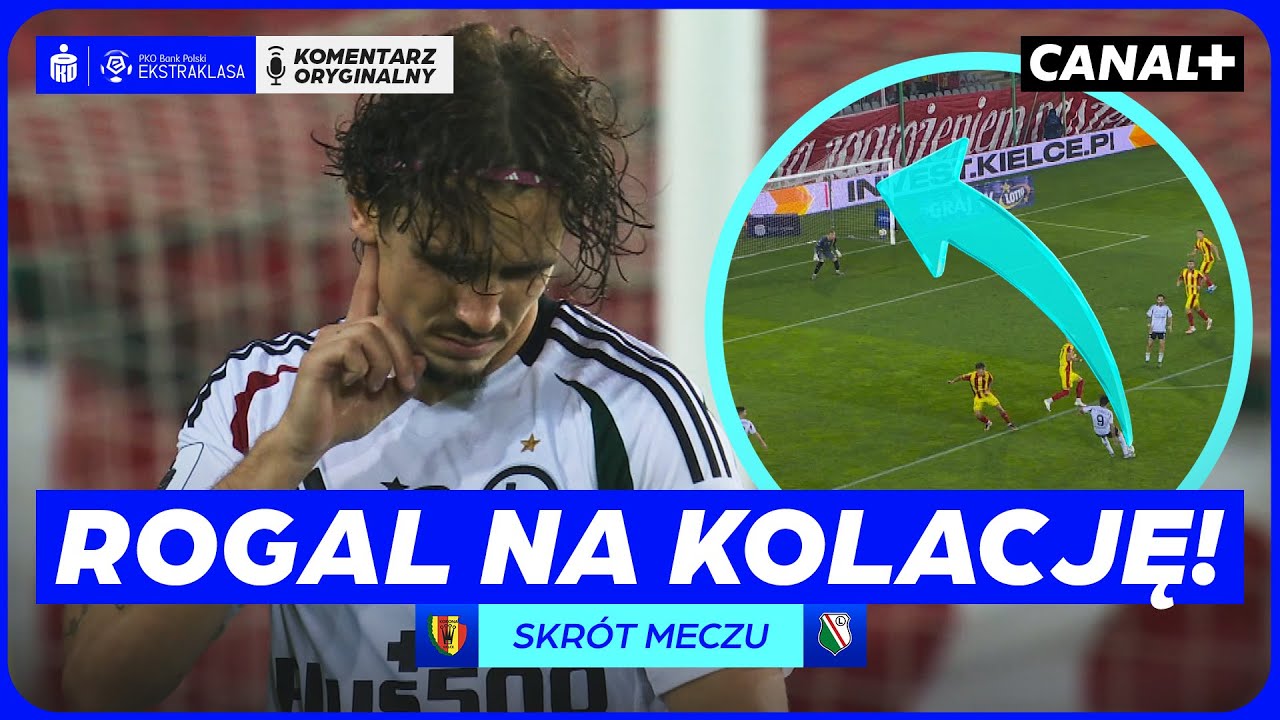 LEGIA WCHODZI DO GRY! ALFARELA CZARUJE NA BOISKU! KORONA - LEGIA, SKRÓT MECZU