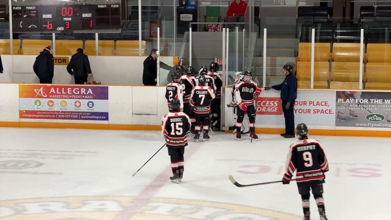 U14AA Nepean Raiders at Stouffville Clippers