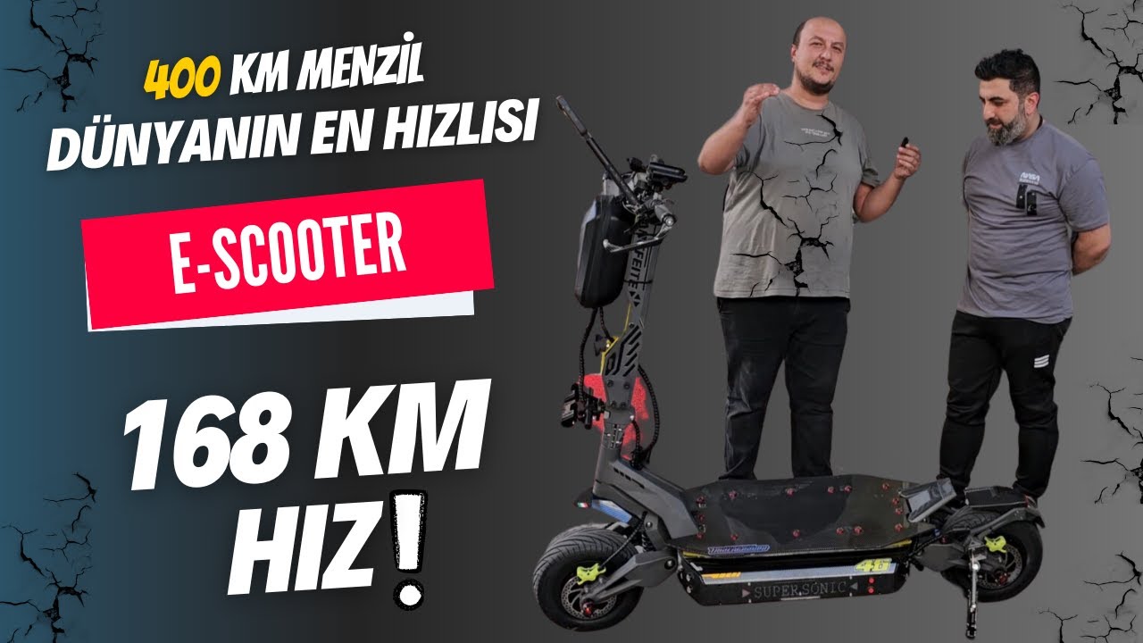 Dünyadaki En Hızlı Scooter Modeli / Langfeite Gt2 / 400 km Menzil Yapıyor