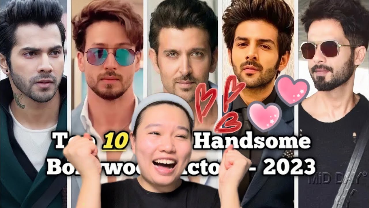 Chinese Reaction | Top 10 Most Handsome Bollywood Actors in 2023