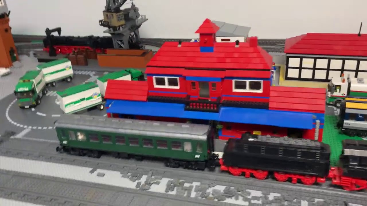 Dietmar´s Brick-World (37)  BluBrixx Personenwagen dunkelgrün 102954
