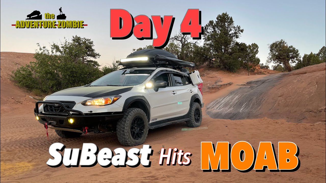 Day 4: Ending the day at Moab, where I try the Fins & Things Trail