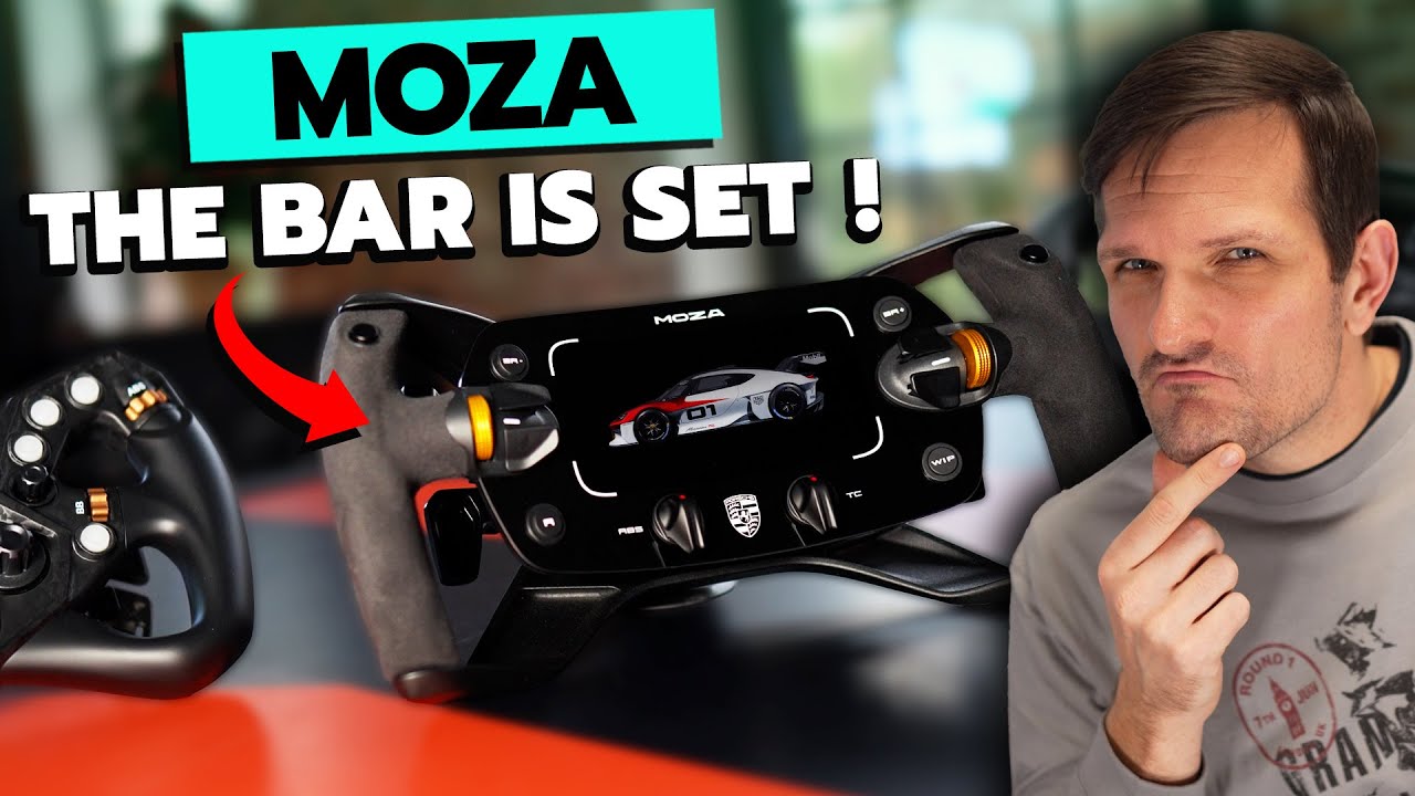 MOZA’s 2026 Wake-up Call! | 3 New Flagship Wheels TESTED