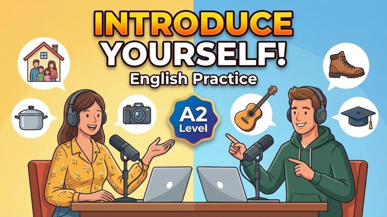 How to Talk About Yourself in English | Introductions & Conversation Practice