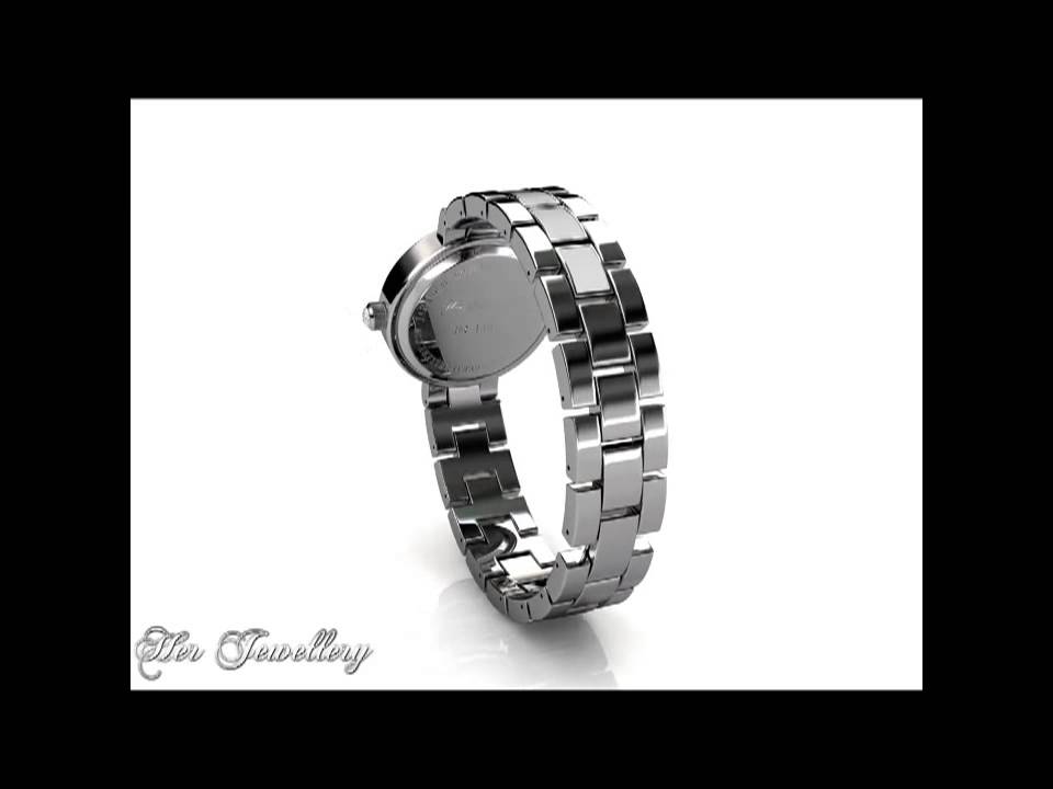 Her Jewellery Crystal Watch (Made with SWAROVSKI ELEMENTS)