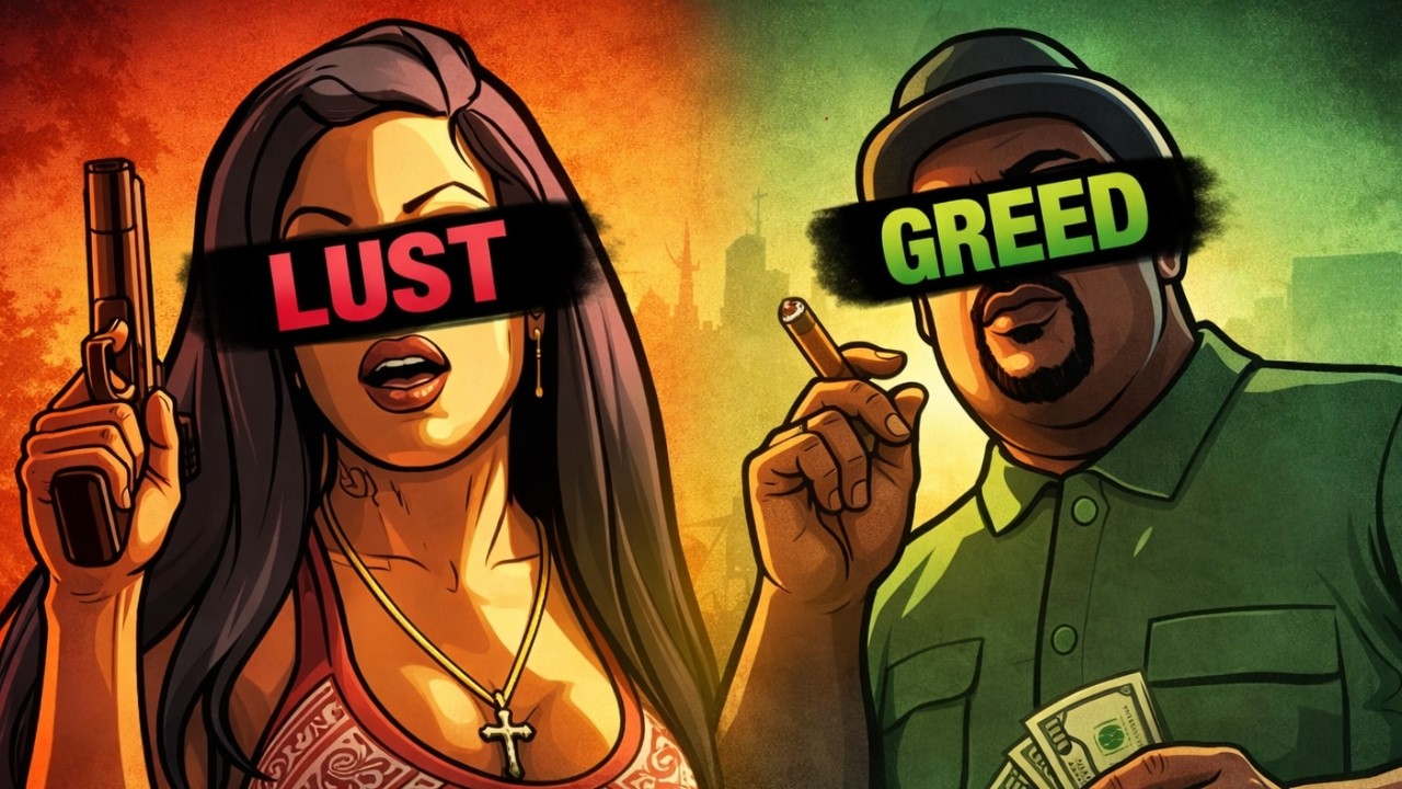 The Seven Deadly Sins As GTA San Andreas