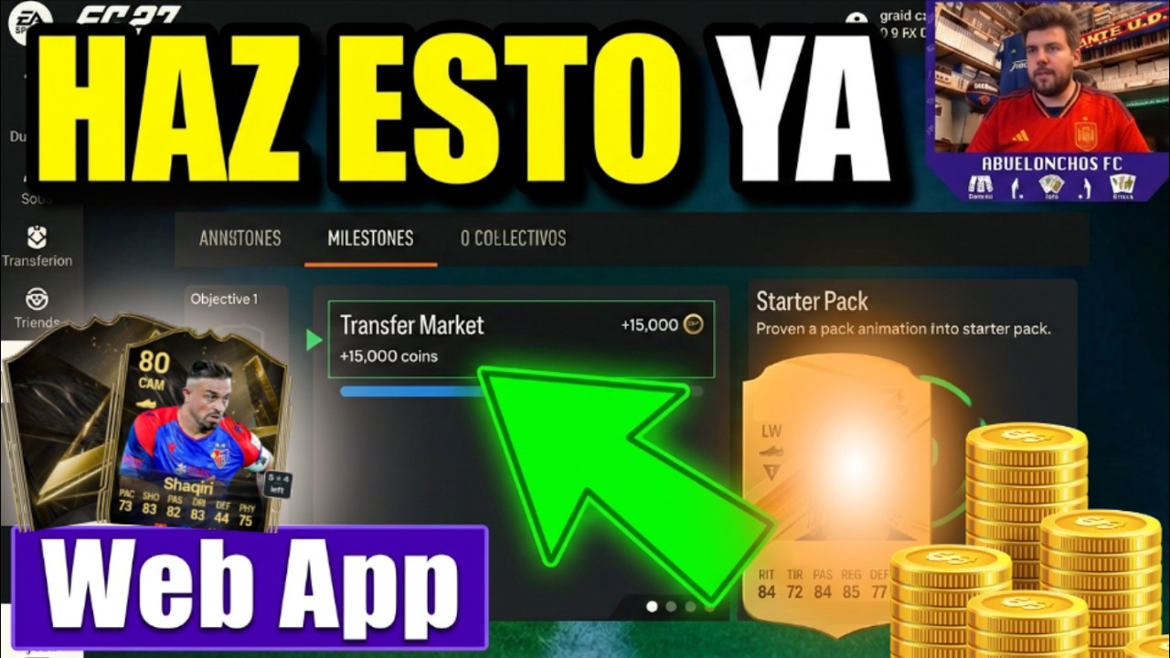 C&Oacute;MO EMPEZAR en la WEB APP FC 27 🔥 Nuestros PRIMEROS SOBRES y MONEDAS con el TOTW1