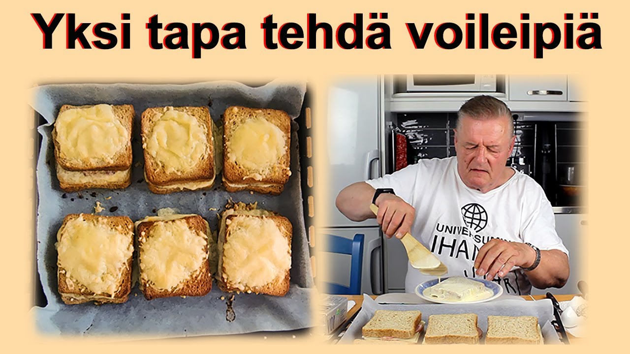 Yksi tapa tehdä voileipiä