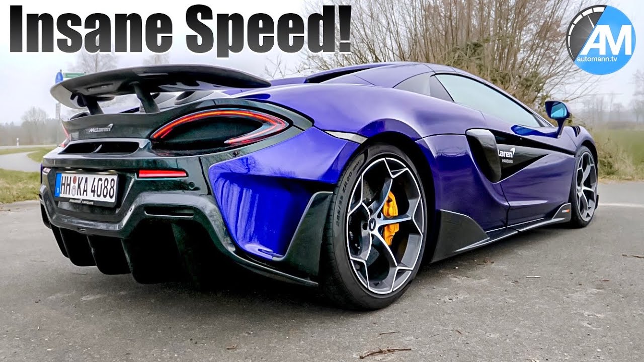 McLaren 600LT - FAST Autobahn RIDE & SOUND💥🏁