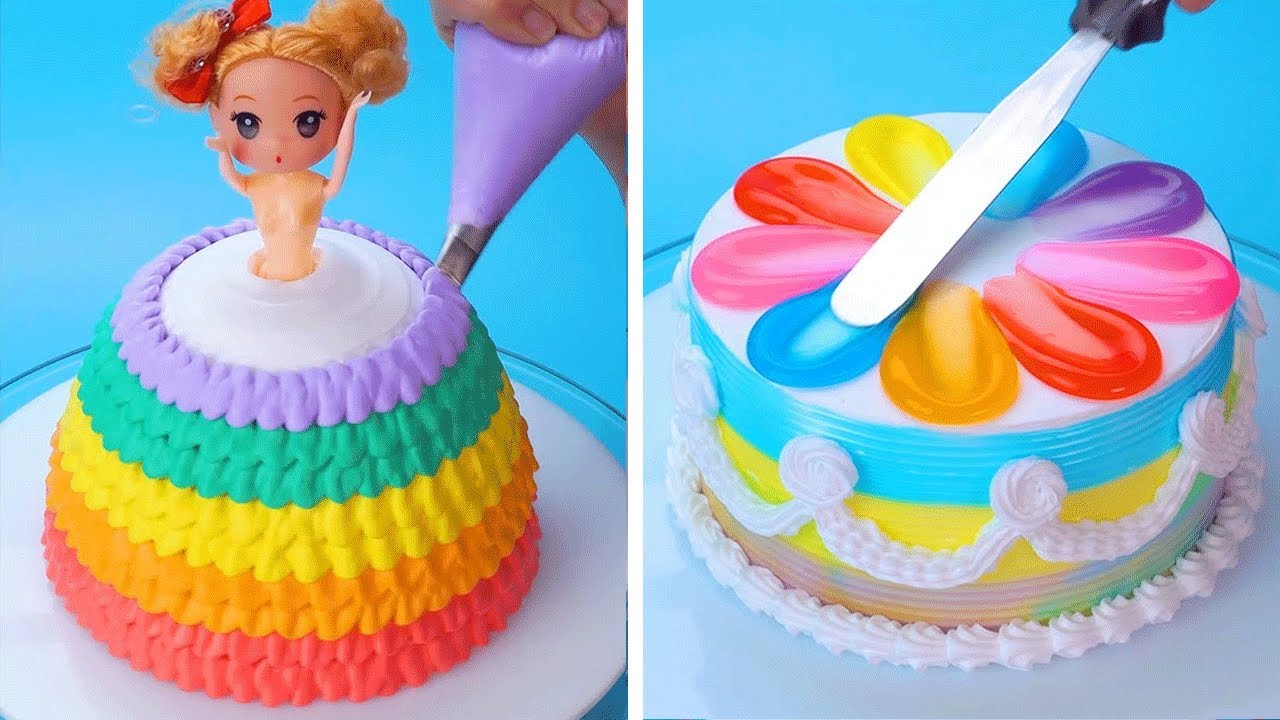 Amazing Colorful Cake Decorating Tutorials 😍 Amazing Cake #HowToCake #13