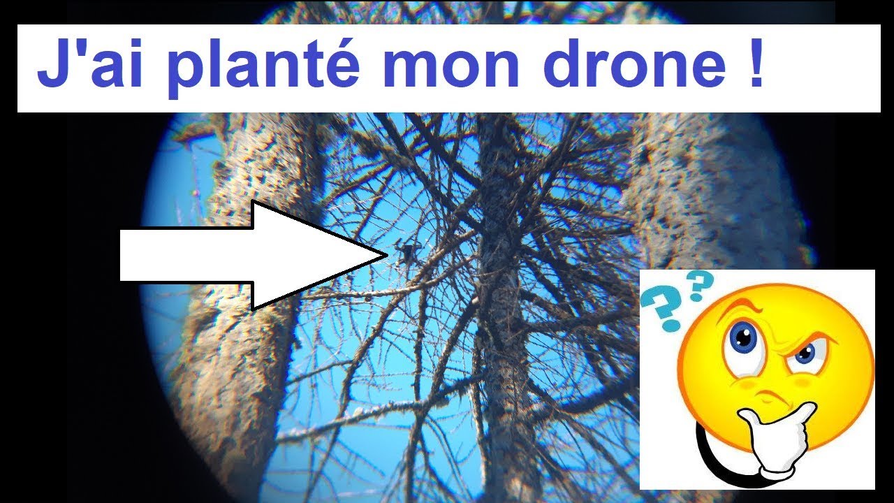 Comment j'ai r&eacute;cup&eacute;rer mon drone plant&eacute; dans un arbre ?
