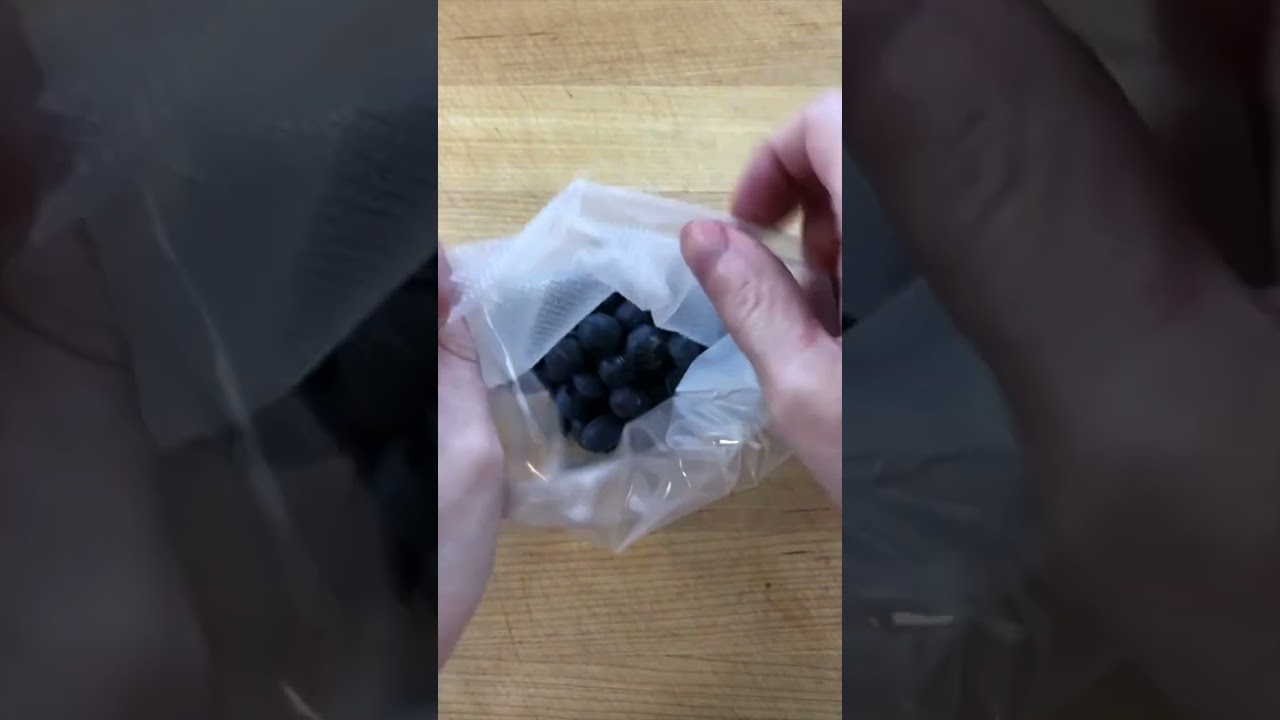 Blueberry Coulis Sous Vide