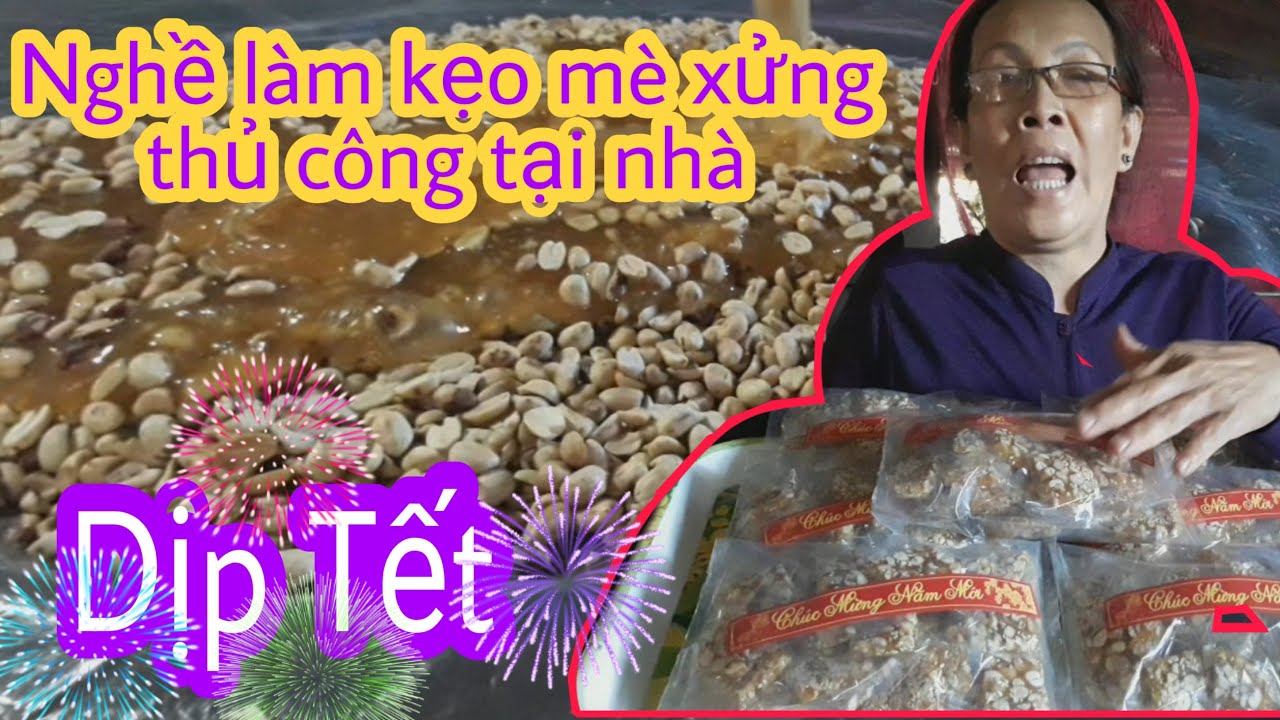 CÁCH LÀM KẸO MÈ XỬNG DẺO KHÔNG CỨNG CỦA MẸ