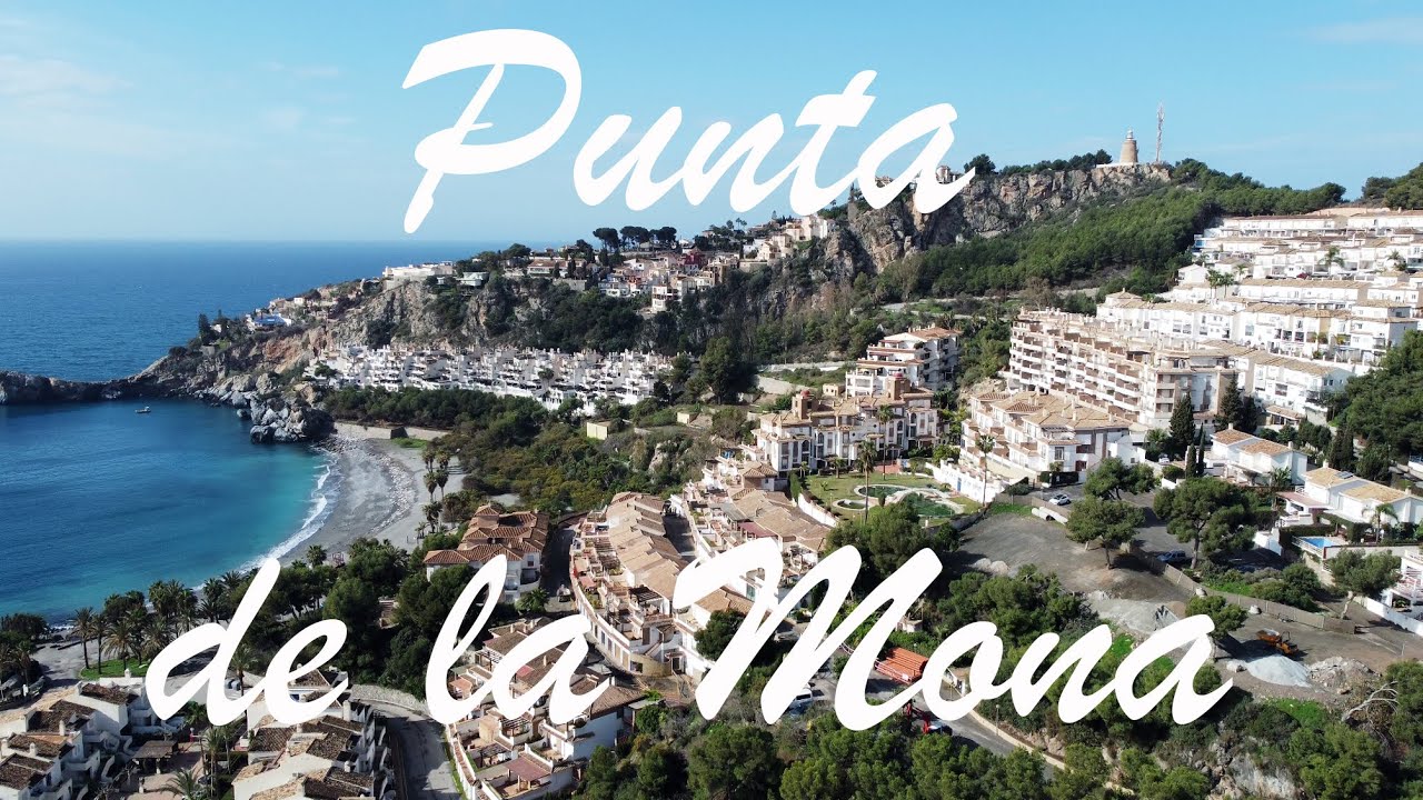 PUNTA DE LA MONA: Un precioso cabo en el litoral de Almuñecar (Granada) - Drone [4K]