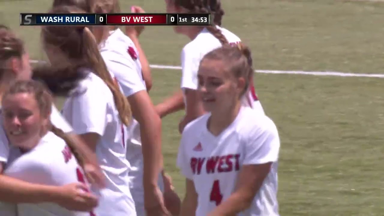 Blue Valley West vs Washburn Rural Girls Soccer 05 28 2022