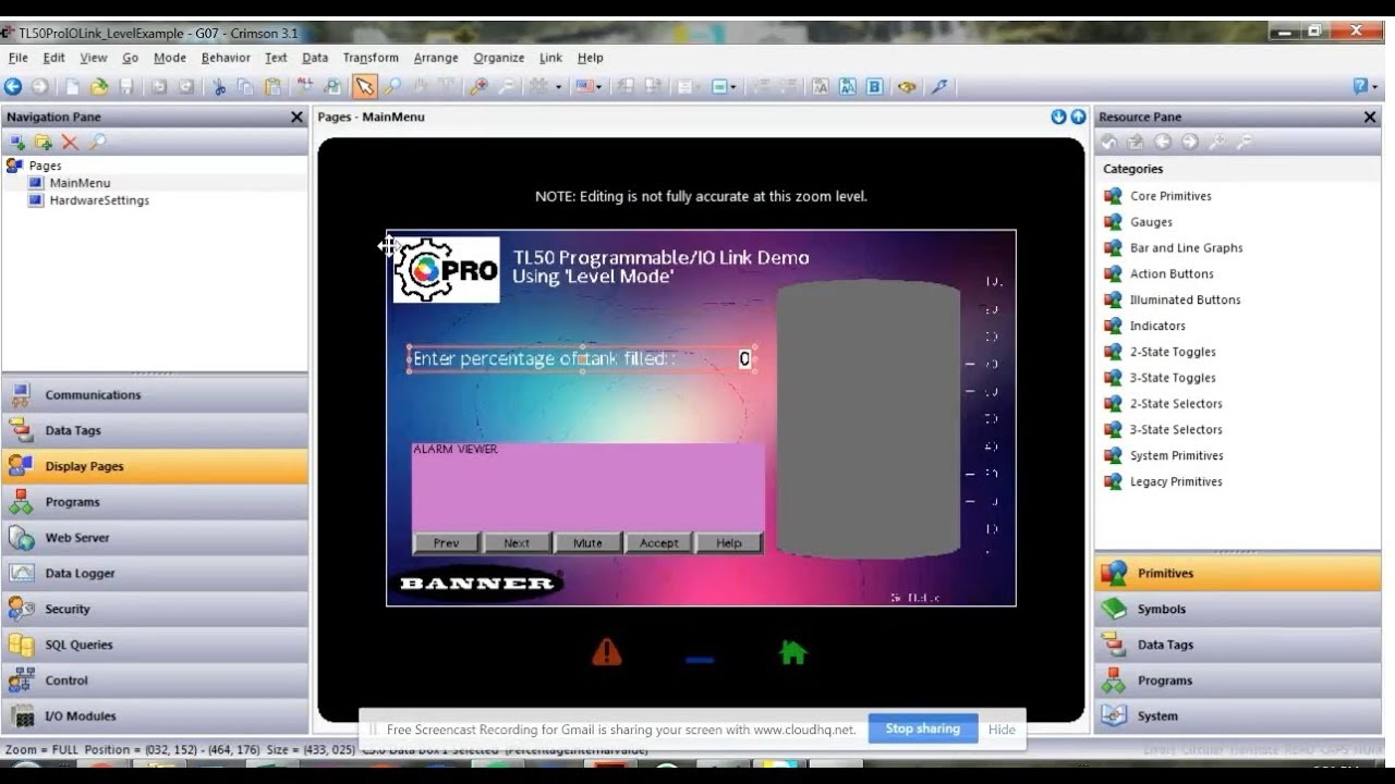 TL50 Pro IO Link Demo - Overview (IO Link) Setup