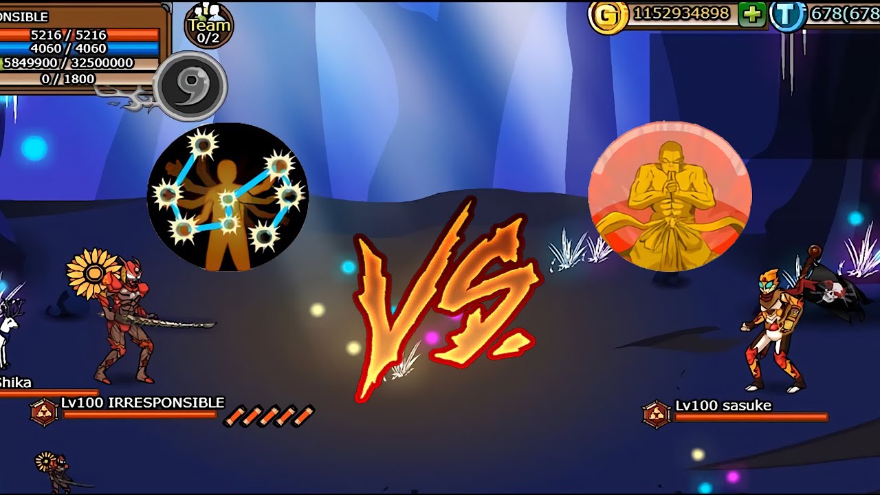 8 Extremities vs Saint Power - Ninja Saga PvP
