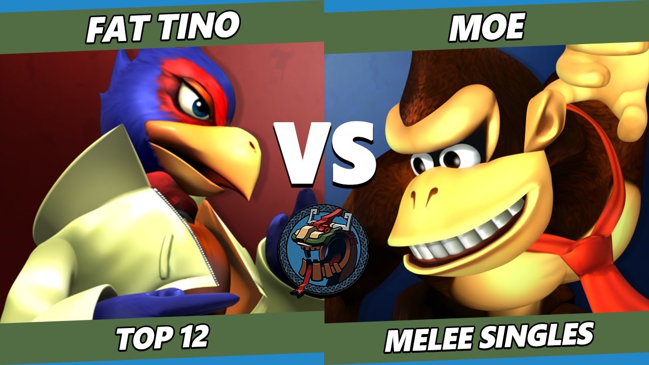 Valhalla IV - Fat Tino (Falco) Vs. Moe (Donkey Kong) Smash Melee - SSBM