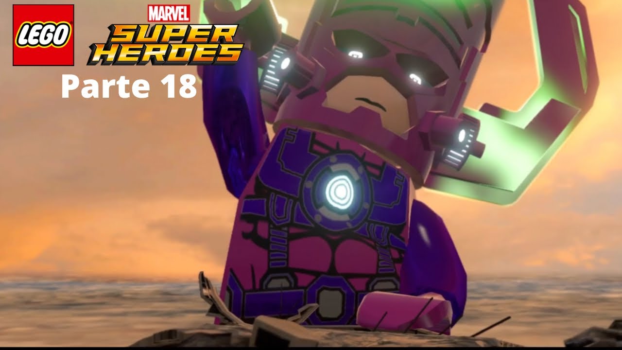 Cómo derrotar a Galactus el enemigo final de Lego Marvel Super Héroes - Gameplay #18