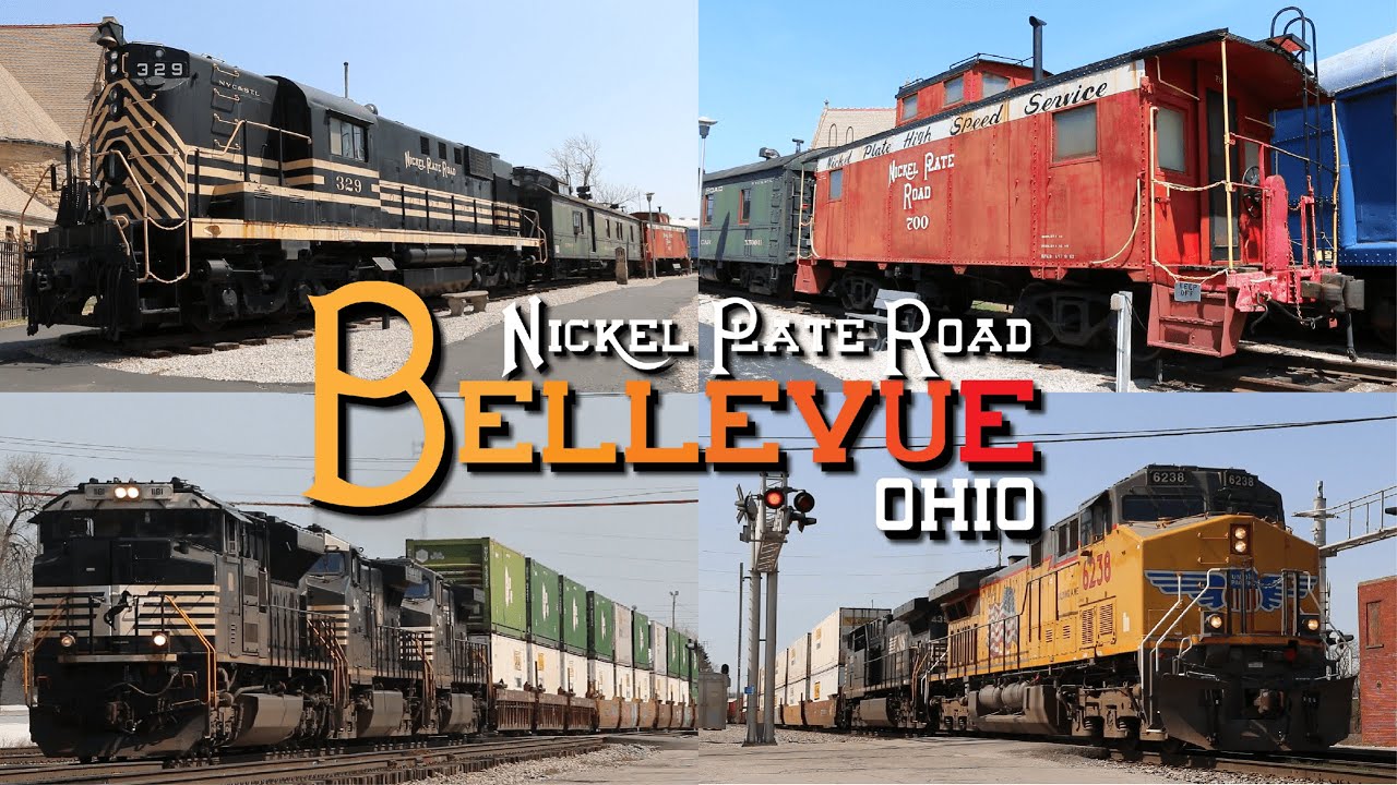 Trains of Bellevue Ohio - April 23, 2022