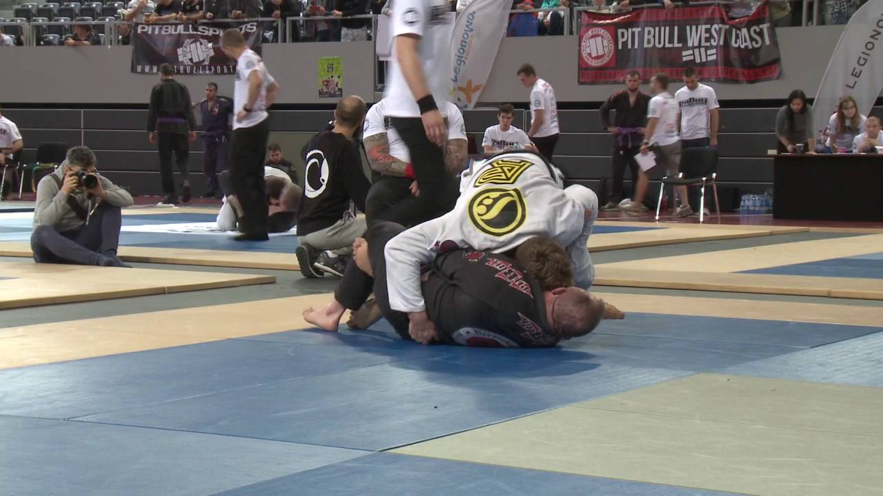 XII Mistrzostwa Polski BJJ: Adam Wardziński vs Piotr Bagińśki finał czarne pasy 94