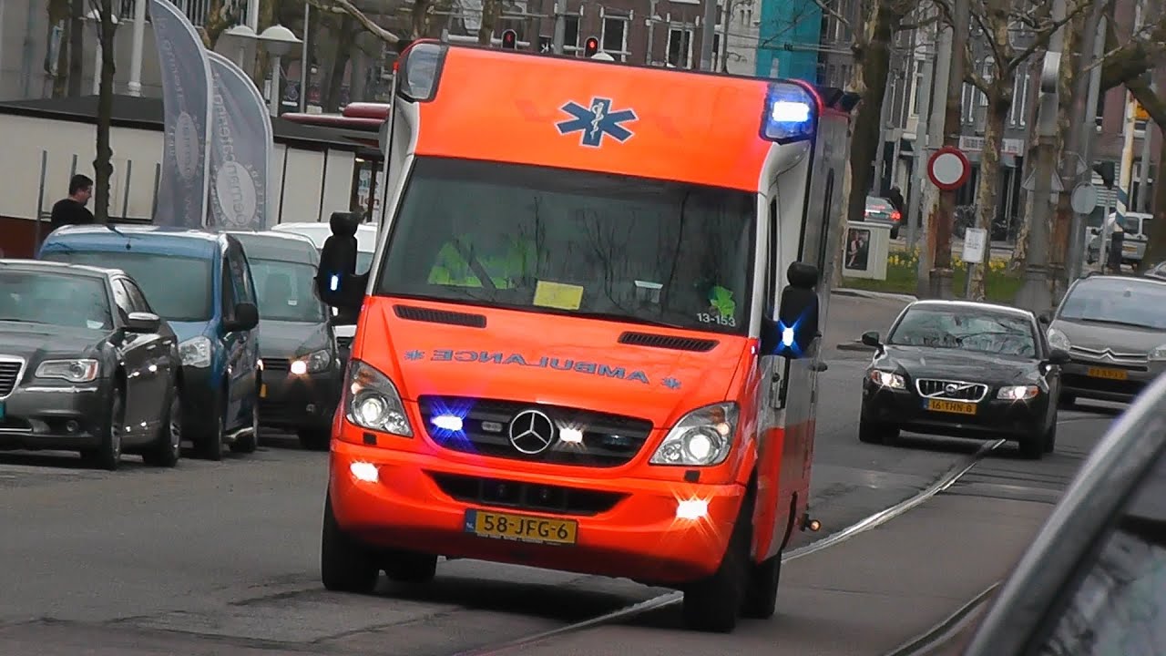 [Compilatie] 14X A1/Spoed Ambulance`s in Amsterdam