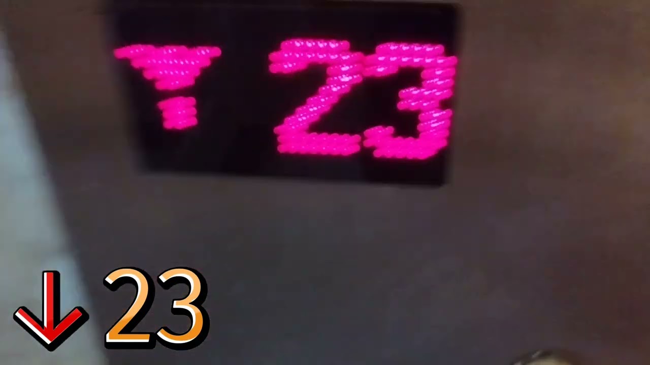 台中林酒店(高樓層專用) - 奧的斯電梯(不透明/♿)