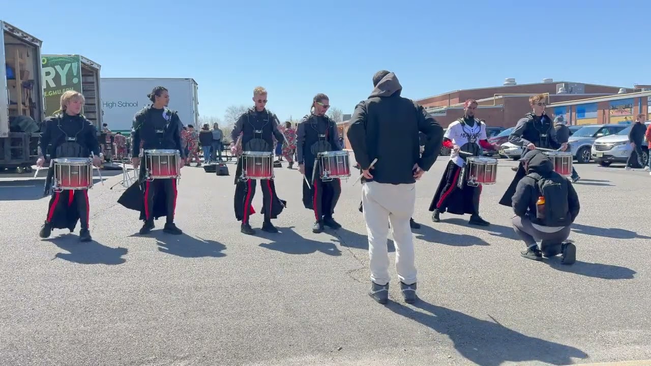 George Mason Indoor Drumline 2024 WGI East Power Regional Lot Video