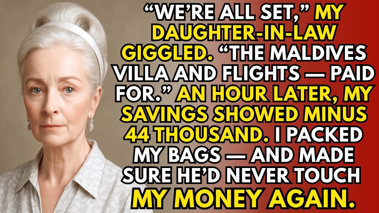 My Son Drained My Savings and Called It a Gift — I Walked Away and Cut Off His Access for Good