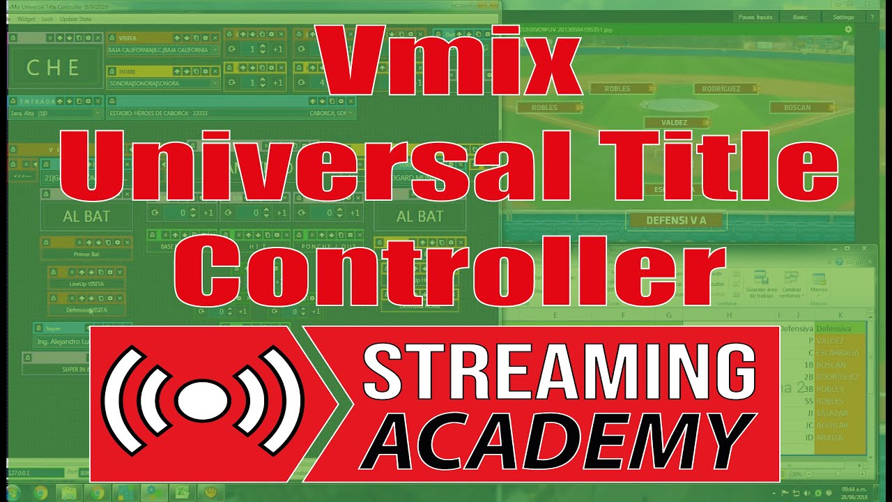 #tutorial VMIX UTC - UNIVERSAL TITLE CONTROLLER