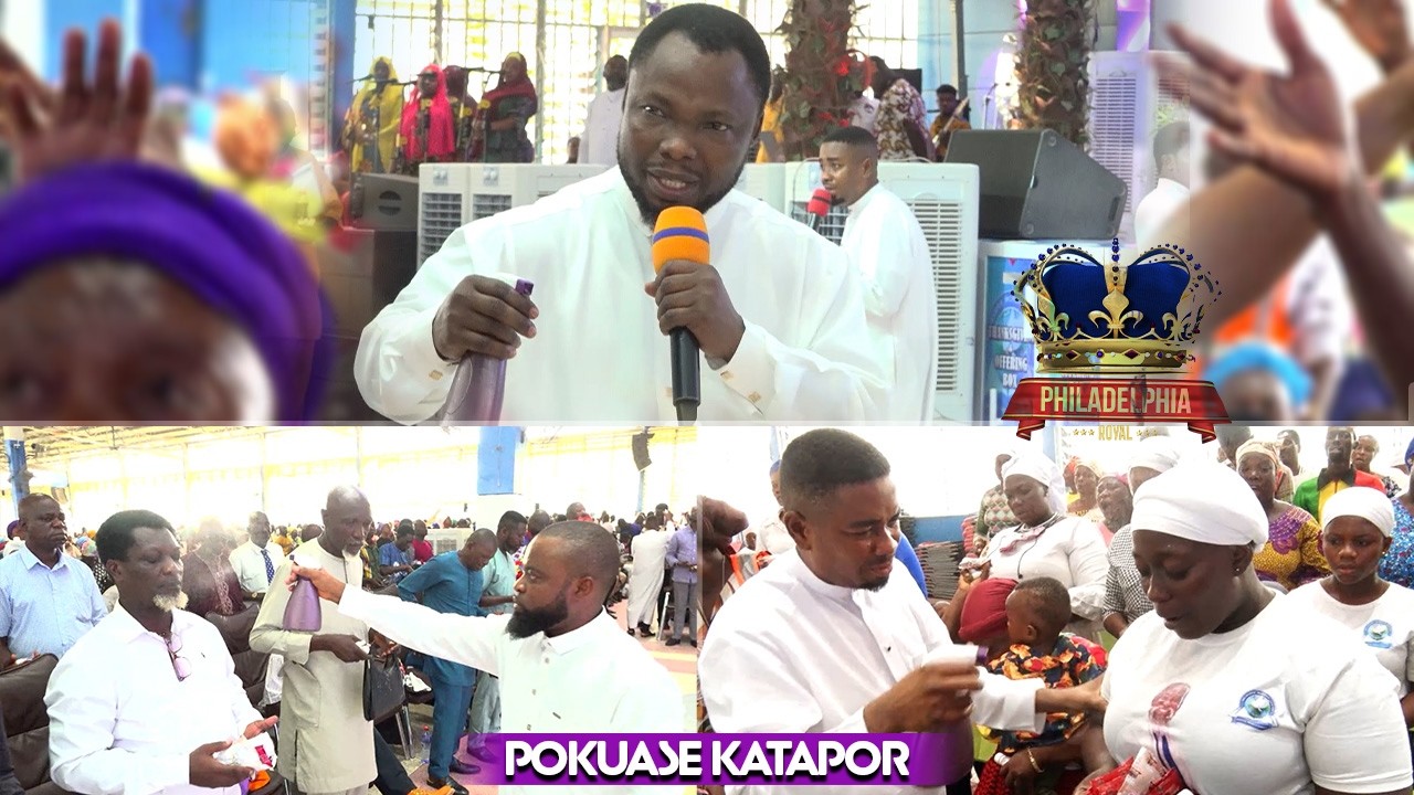 POKUASE KATAPOR FRIDAY ANOINTING SERVICE — FAITH, POWER, TRANSFORMATION(VOG) #stephenadomkyeiduah