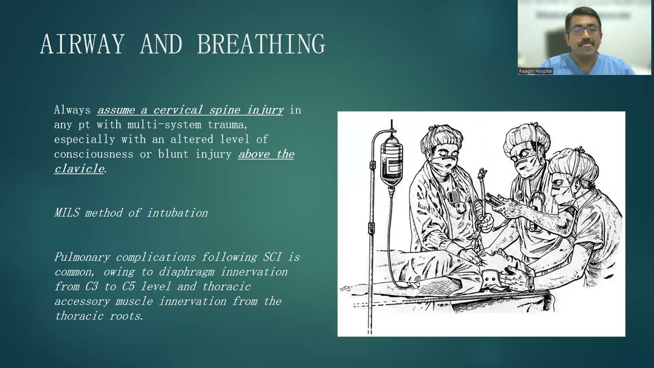 ICU management of Traumatic Spine Injury -Combining evidence & expertise- Dr Jaicob Varghese