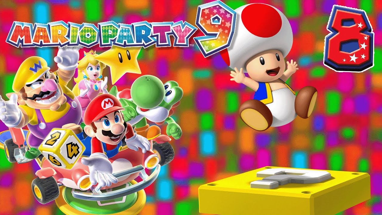 Mario Party 9 (Nintendo Wii) - Episode 8 - Bob-Omb Factory (Party Mode) (Blind)