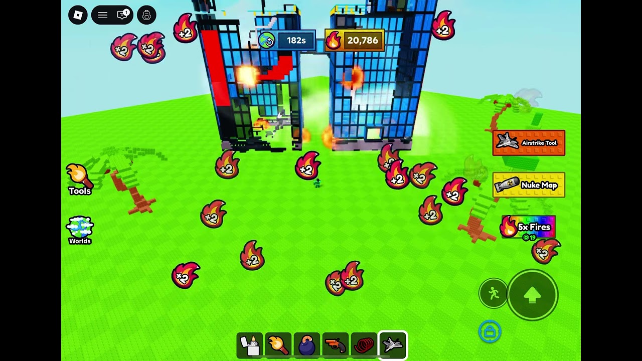 Burning as much as i can in burn a brainrot