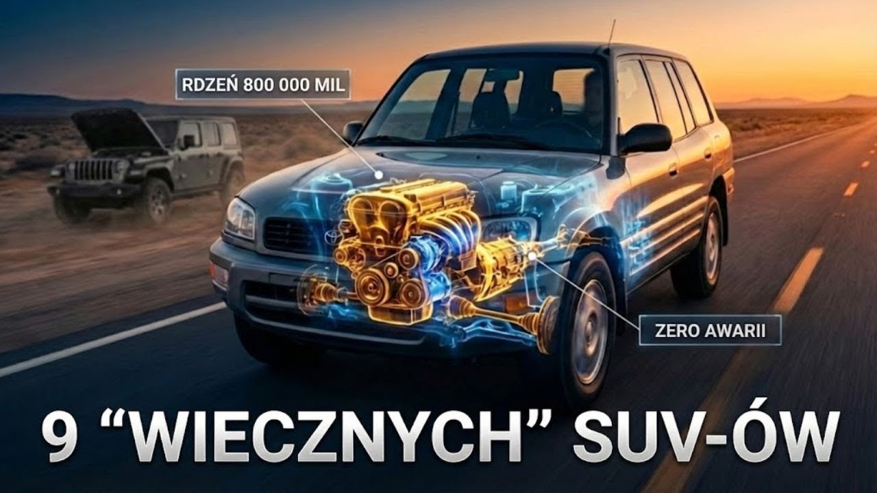9 SUV-ów, które się nie psują — kup raz i jeździj do końca życia!