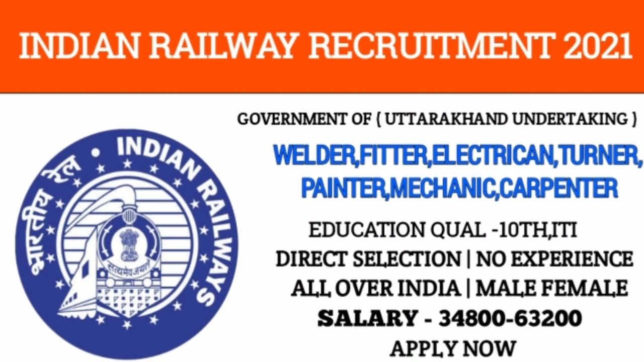 Railway recruitment 2021|10th pass govt jobs 2021|iti govt jobs 2021|
