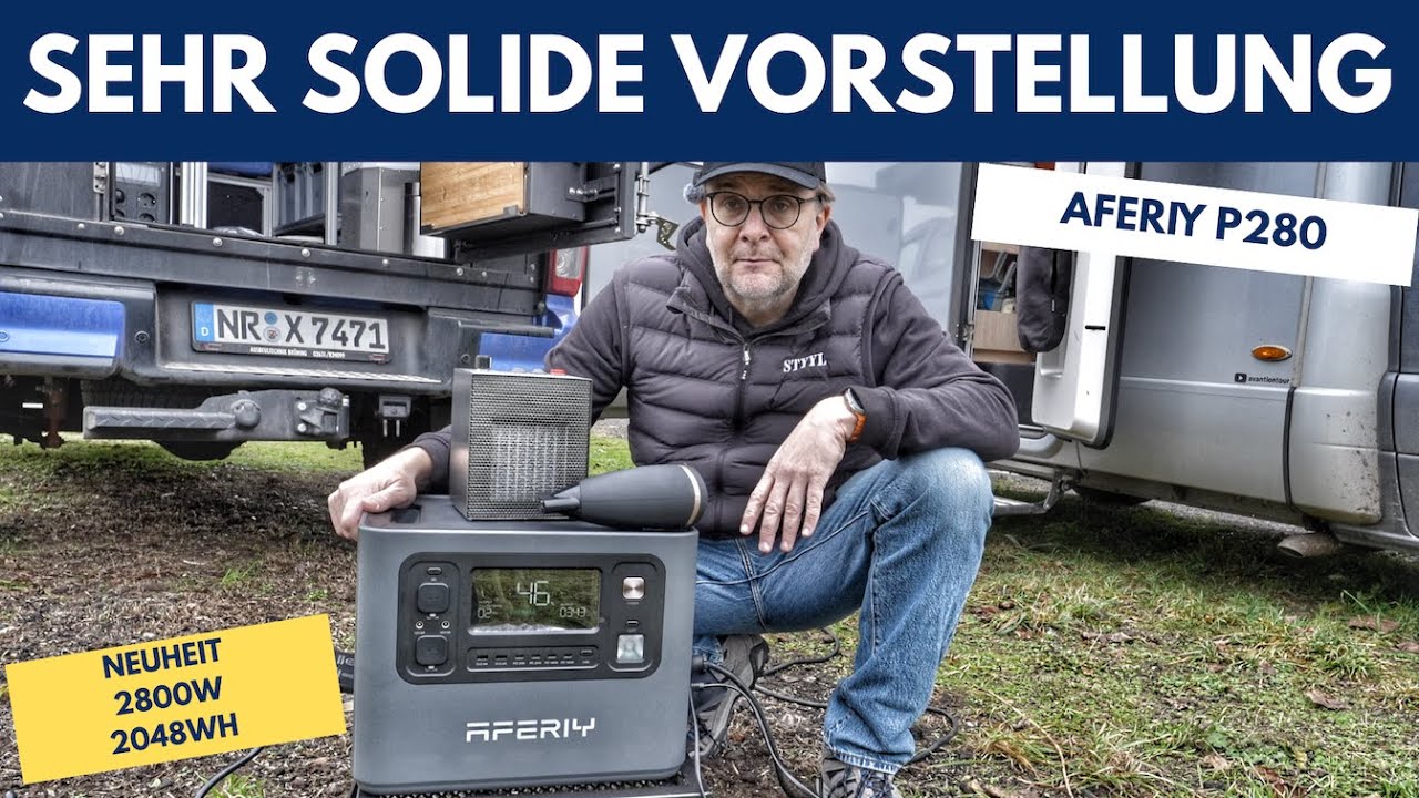 LAUTLOSE NEUHEIT - Aferiy P280 Powerstation - Die packt alles! - Geheimtipp!