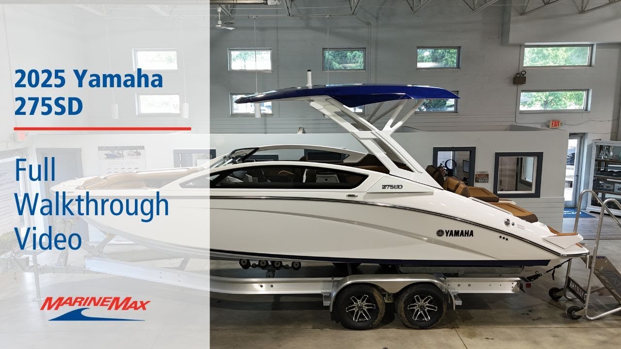 2025 Yamaha 275SD | Available Now at MarineMax Lake Norman!