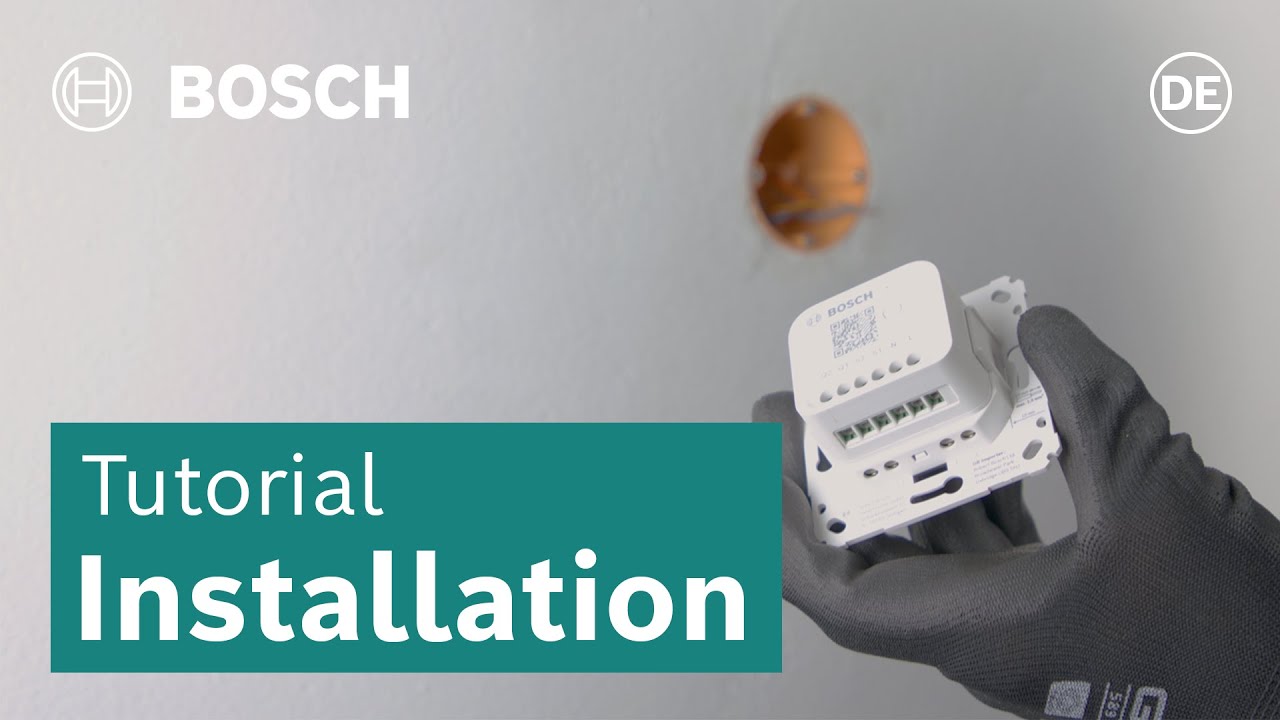 Installation: Wandschalter | Bosch Smart Home