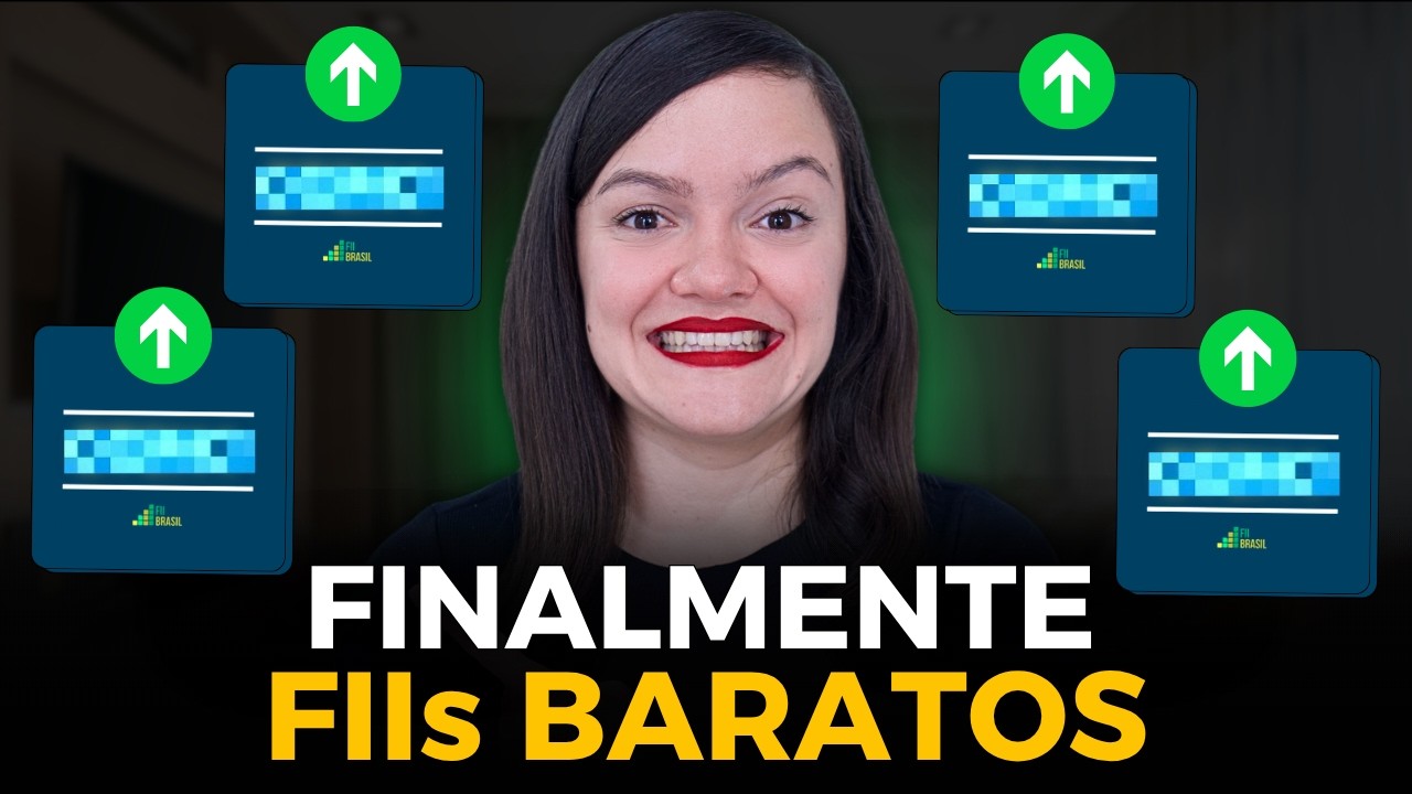 Finalmente encontrei FIIs baratos! (Compre antes que subam)