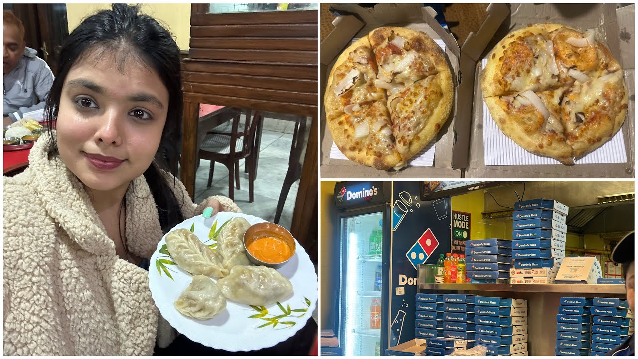 Momos Bahut tasty hai 😍 || pizza party hogye || alkaagarwal || kolkata