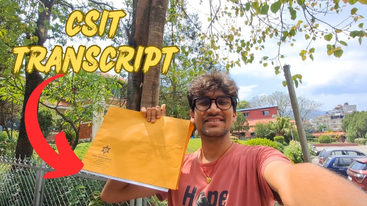 finally, complete bachelor in CSIT transcript 😍 || Amrit campus//Patan campus || CSIT/BIT/BCA || TU