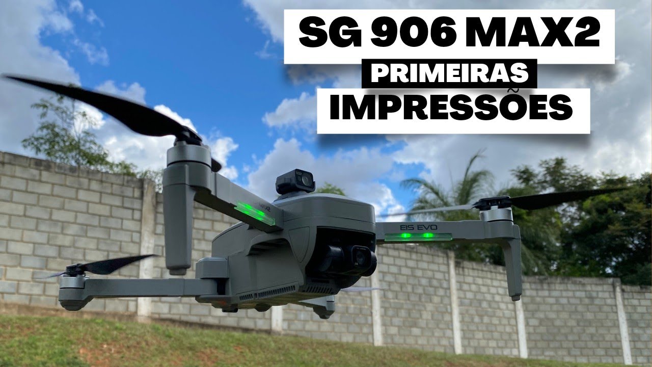 SG906 MAX2 com GPS brushless - Testei RTH e configurações