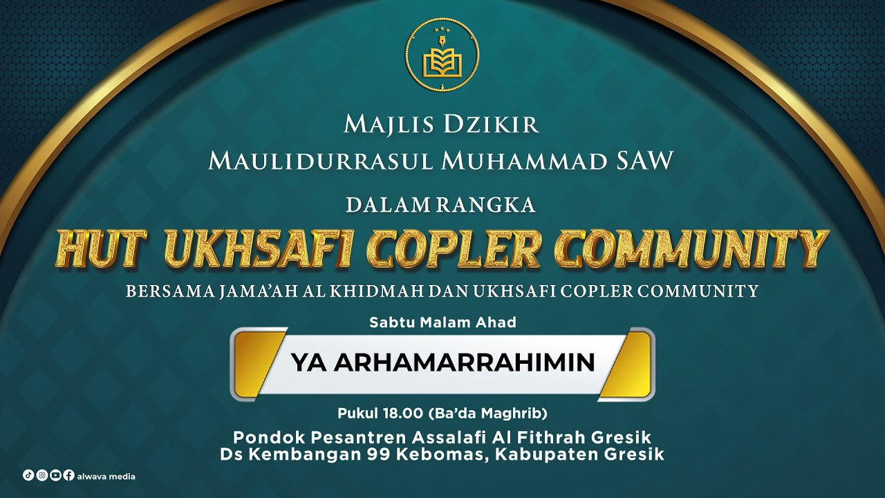 YA ARHAMARRAHIMIN - MAJLIS DZIKIR DAN HUT UCC KE 16
